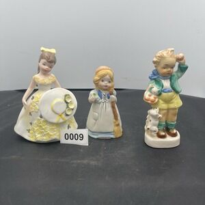 3 VNTG Figurines 1-Left on-1‎ Mel Bell 1-boy